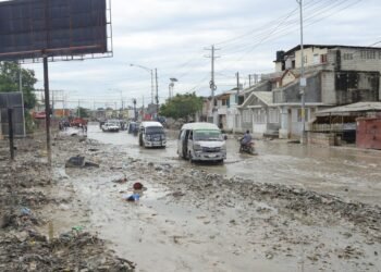 The dreadful Carrefour Rita during the rainy season