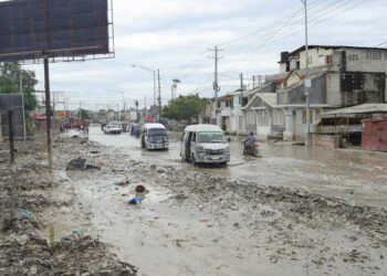 The dreadful Carrefour Rita during the rainy season