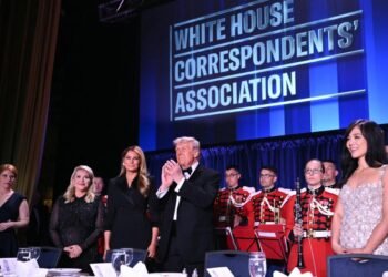 Trump evacuated after shots fired at White House Correspondents’ Dinner