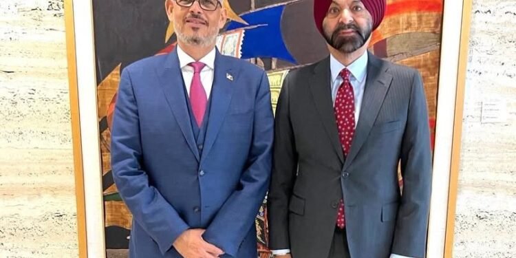 Fils-Aimé meets World Bank president on security and economic recovery