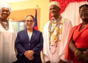 Haiti: in Léogâne, Minister Raina Forbin mobilizes religious leaders around peace