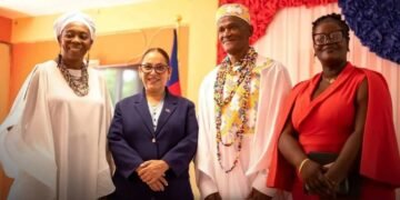 Haiti: in Léogâne, Minister Raina Forbin mobilizes religious leaders around peace