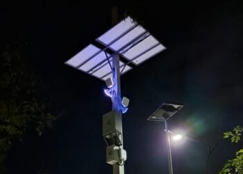 Lighting and free Wi-Fi at Place Saint-Pierre, a project led by the Macaya Institute