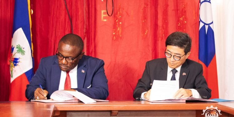 Haiti and Taiwan sign a new agreement to strengthen agricultural production