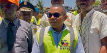 Launch of rehabilitation works on the Carrefour SOS – Airport Junction road in Cap-Haïtien