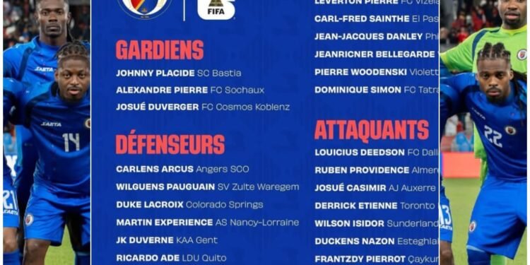 Two new faces in the list of 26 Grenadiers selected for the World Cup