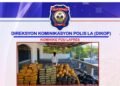 Golpe al narcotráfico: EE. UU. entrega a la policía de Haití más de 1.300 kilos de marihuana