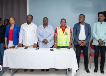 Official launch of rehabilitation works on the departmental road connecting Les Cayes and Torbeck