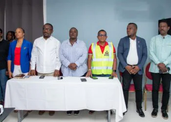 Official launch of rehabilitation works on the departmental road connecting Les Cayes and Torbeck
