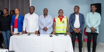Official launch of rehabilitation works on the departmental road connecting Les Cayes and Torbeck