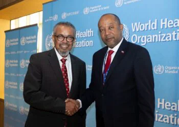 WHO Director-General and Haitian Health Minister discuss urgent national sanitary priorities