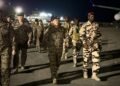 Mongolian General Erdenebat Batsuuri arrives in Port-au-Prince to command the FRG
