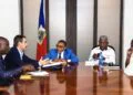 MTPTC and ICRC meet to launch an environmental sanitation campaign in Cité Soleil