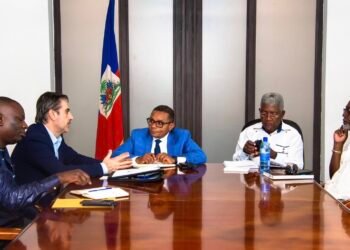 MTPTC and ICRC meet to launch an environmental sanitation campaign in Cité Soleil