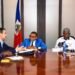 MTPTC and ICRC meet to launch an environmental sanitation campaign in Cité Soleil