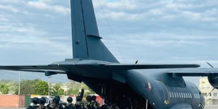 Military training in Martinique for 25 FADH soldiers