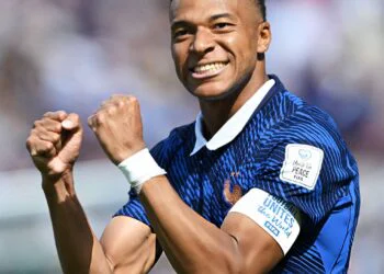 Kylian Mbappé overtakes Platini and Fontaine to become France’s all-time top scorer in major tournaments