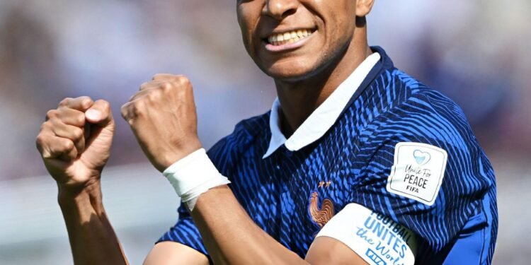 Kylian Mbappé overtakes Platini and Fontaine to become France’s all-time top scorer in major tournaments